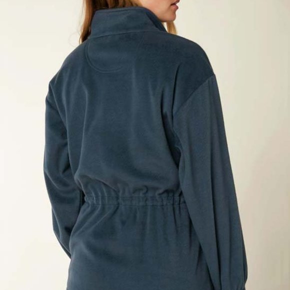 O'Neill Salt Blue Fleece Drawstring Waist Morro Jacket S - Picture 3 of 6